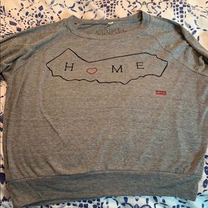 Cropped MNKR sweatshirt